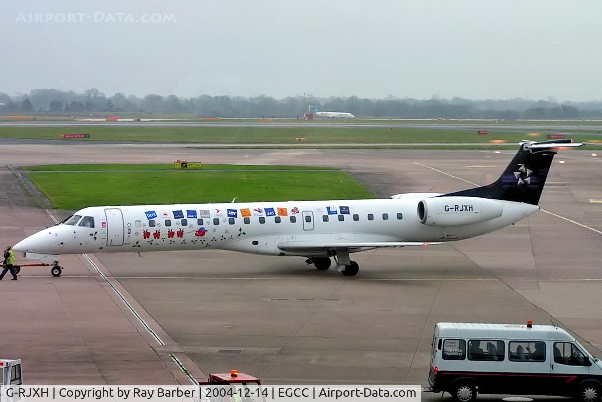 G-RJXH, 2001 Embraer EMB-145EP (ERJ-145EP) C/N 145442, Embraer ERJ-145EP [145442] (bmi Regional) Manchester-Ringway~G 14/12/2004