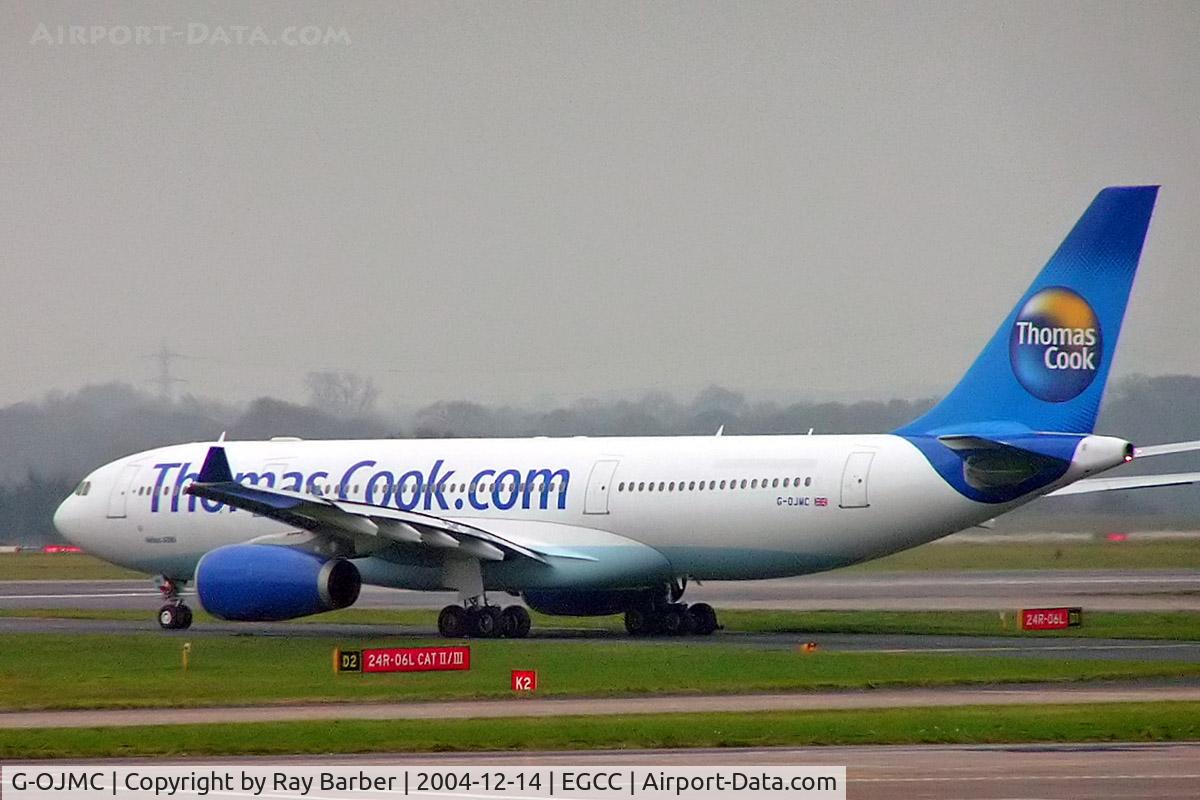 G-OJMC, 2002 Airbus A330-243 C/N 456, Airbus A330-243 [456] (Thomas Cook Airlines) Manchester-Ringway~G 14/12/2004