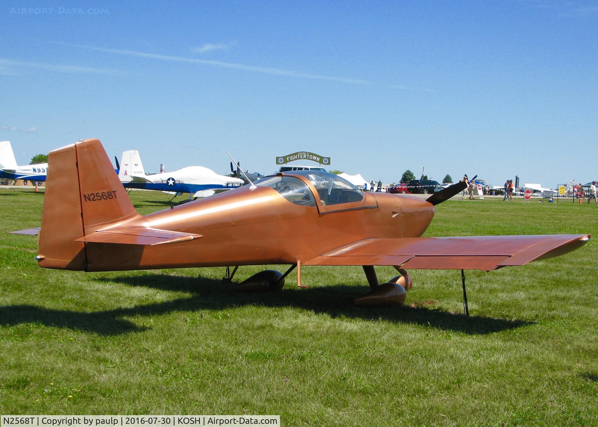 N2568T, 2007 Vans RV-6A C/N 23779, At AirVenture 2016.