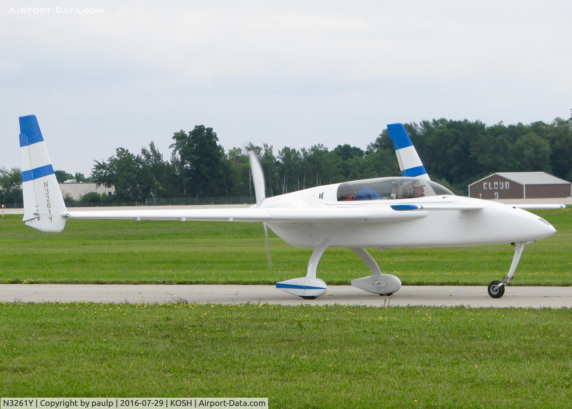 N3261Y, 2005 Rutan Long-EZ C/N P01, At AirVenture 2016.