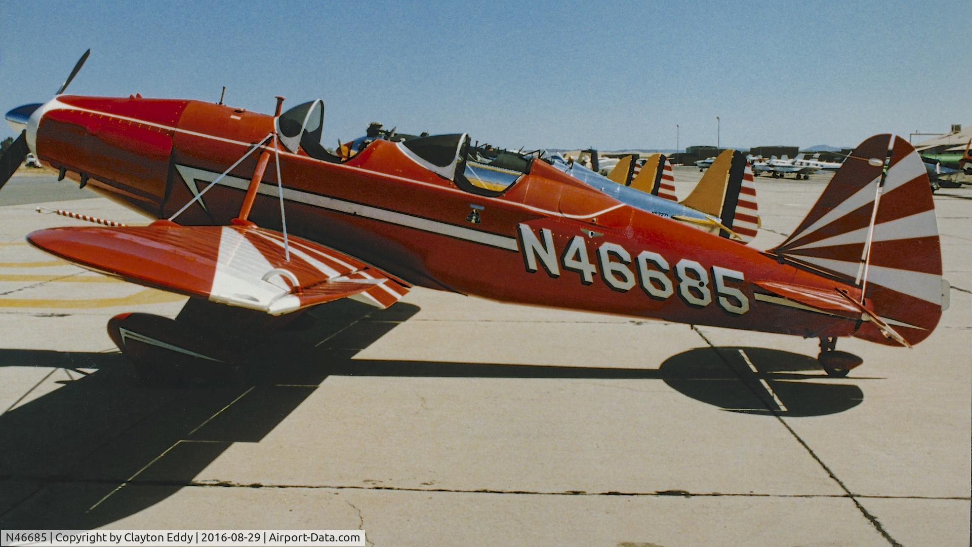 N46685, 1941 Ryan Aeronautical ST3KR C/N 1549, N46685 at a Ryan Fly-in in California.