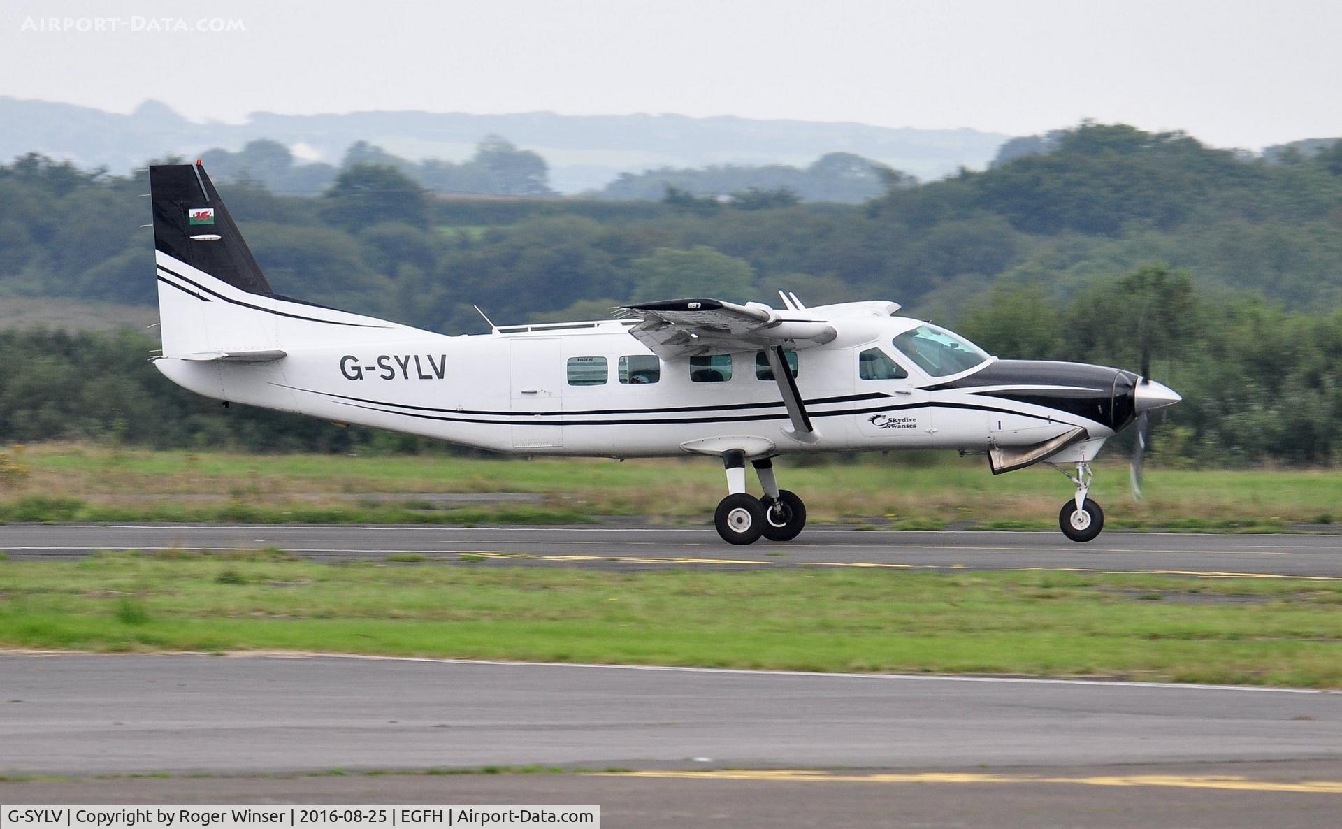 G-SYLV, 2002 Cessna 208B  Grand Caravan C/N 208B0936, Resident Grand Caravan.