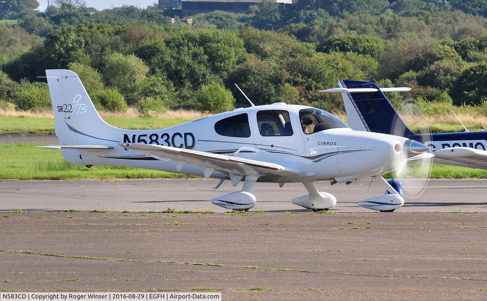 N583CD, 2006 Cirrus SR22 GTS C/N 1809, Visiting SR22 GTS.