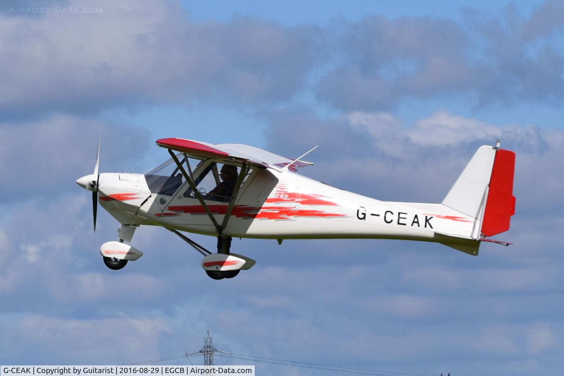 G-CEAK, 2006 Comco Ikarus C42 FB80 C/N 0606-6826, At City Airport Manchester