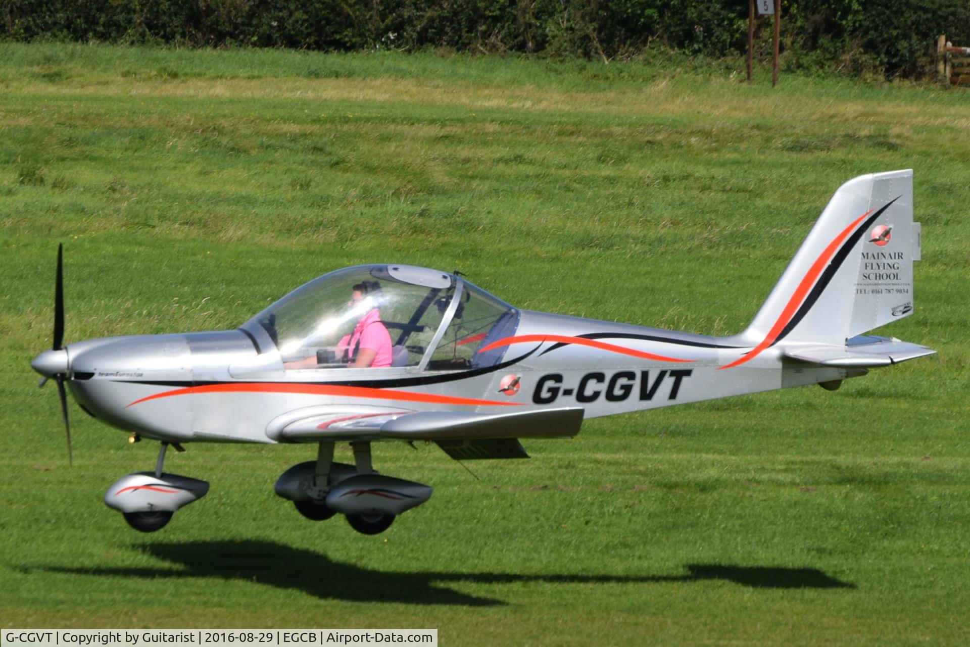 G-CGVT, 2011 Cosmik EV-97 TeamEurostar UK C/N 3402, At City Airport Manchester
