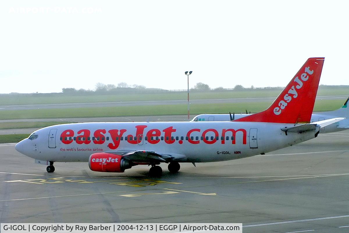 G-IGOL, 1999 Boeing 737-36N C/N 28596, Boeing 737-36N [28596] (EasyJet) Liverpool-Speke~G 13/12/2004