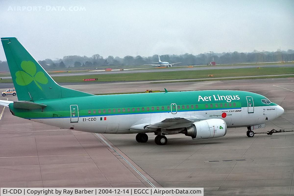 EI-CDD, 1991 Boeing 737-548 C/N 24989/1989, Boeing 737-548 [24989] (Aer Lingus) Manchester-Ringway~G 14/12/2004