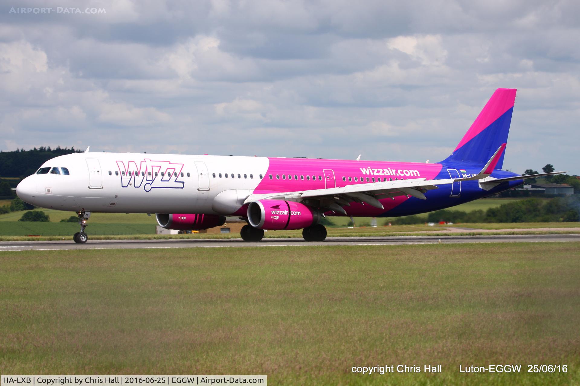 HA-LXB, 2015 Airbus A321-231 C/N 6910, Wizzair