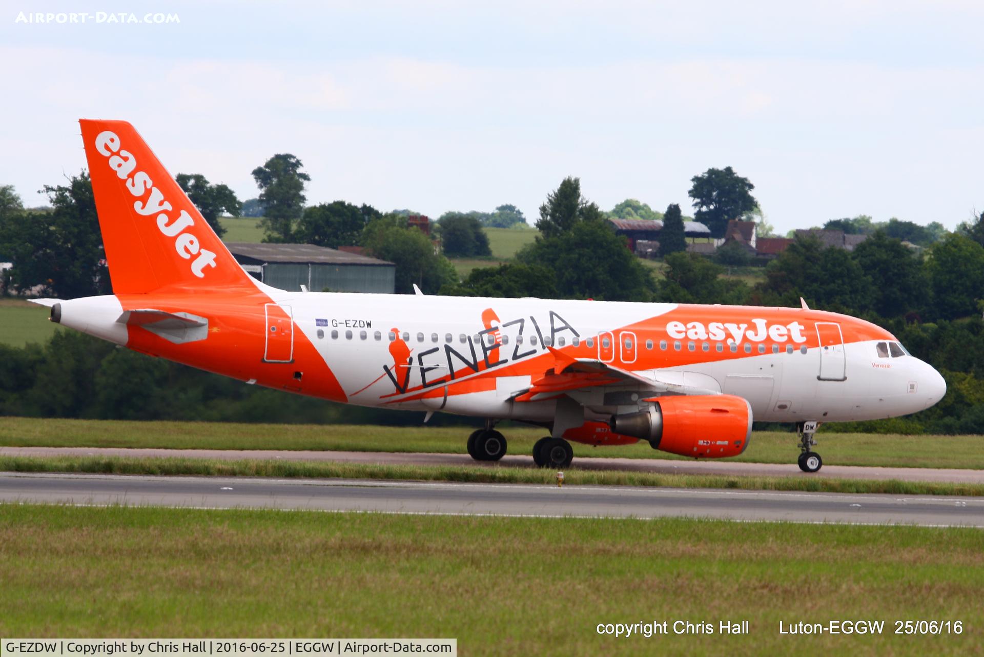 G-EZDW, 2008 Airbus A319-111 C/N 3746, easyJet