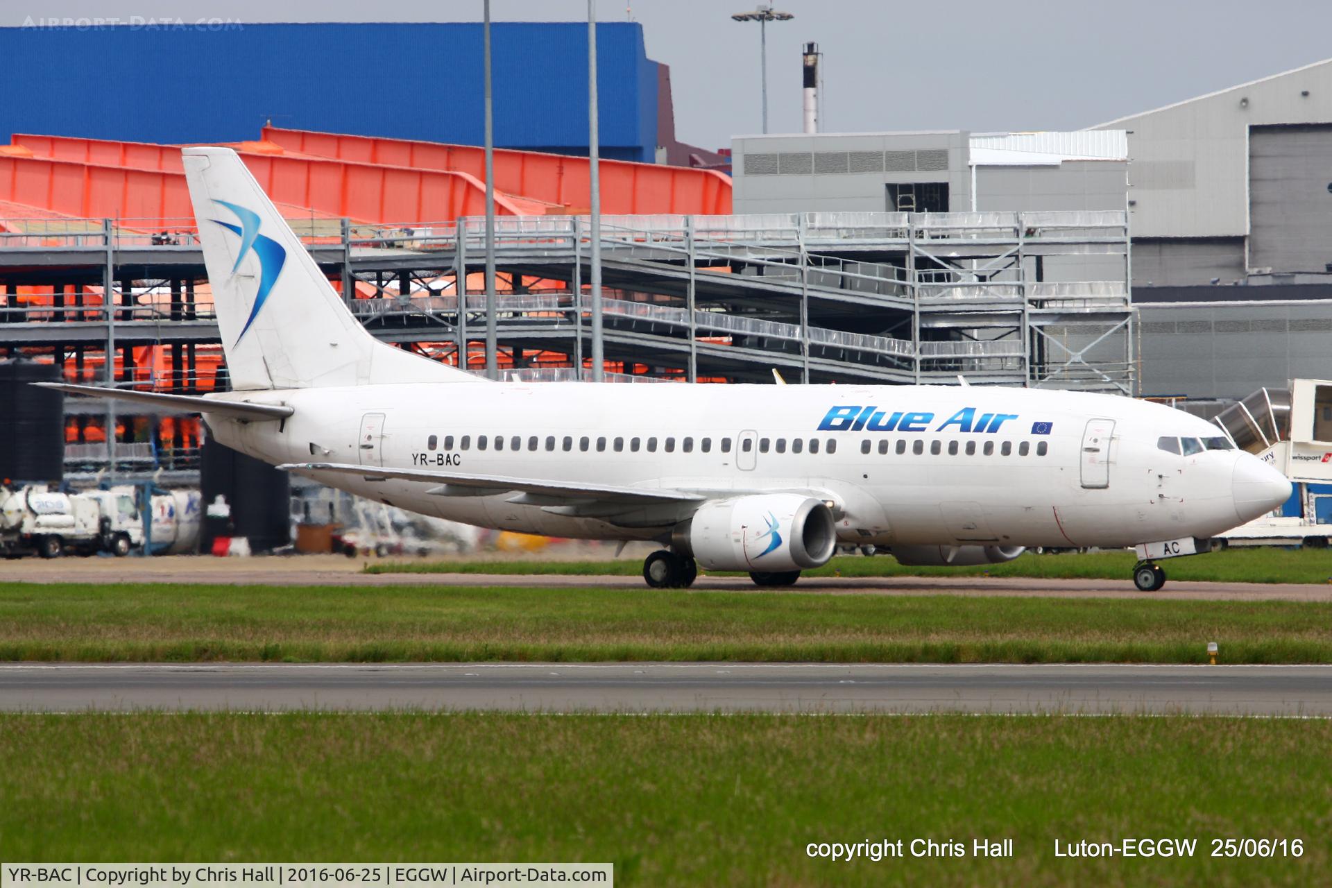 YR-BAC, 1986 Boeing 737-377 C/N 23653, Blue Air