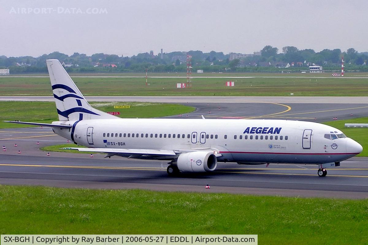 SX-BGH, 1988 Boeing 737-4Y0 C/N 23866, Boeing 737-4Y0 [23866] (Aegean Airlines) Dusseldorf~D 27/05/2006