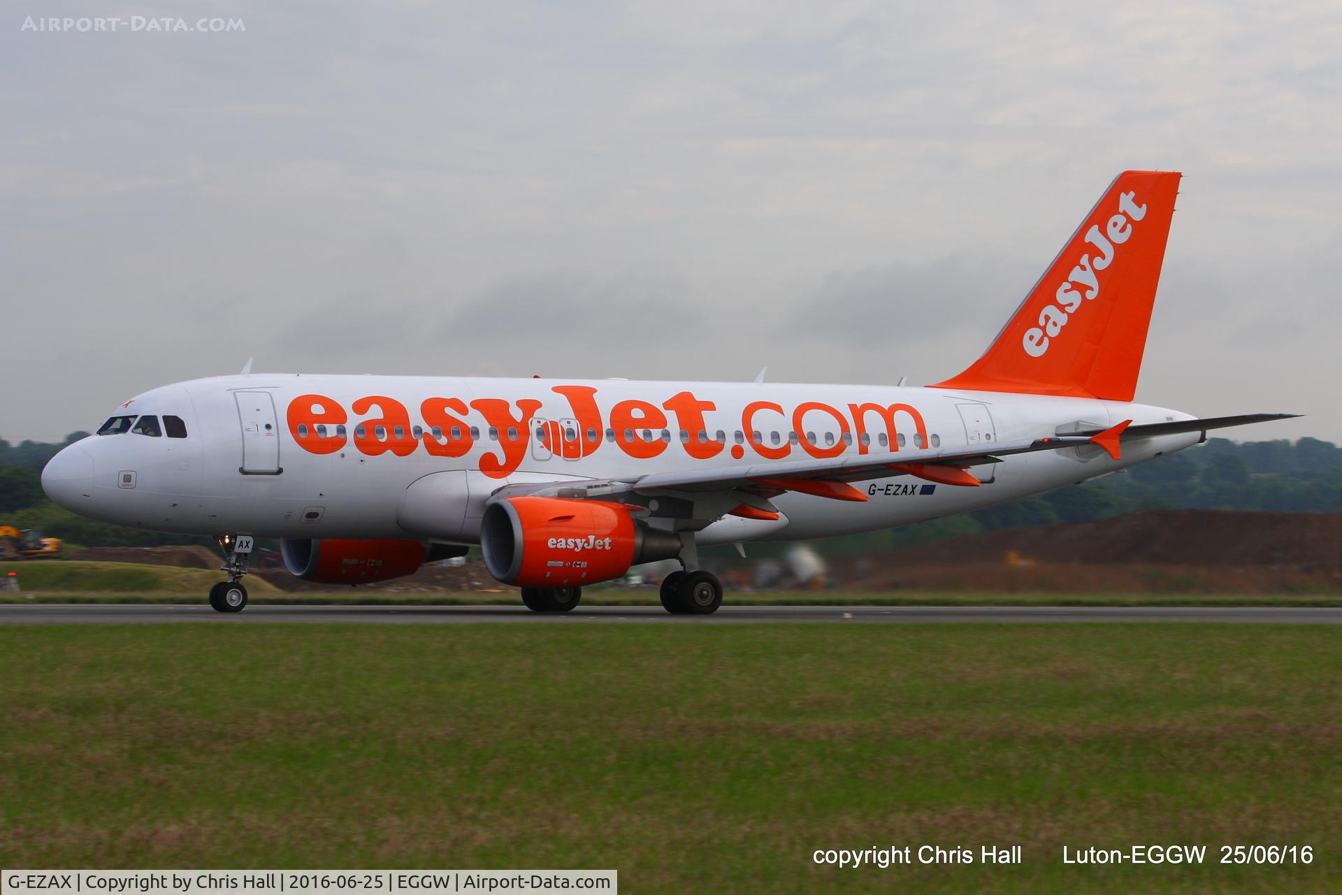 G-EZAX, 2006 Airbus A319-111 C/N 2818, easyJet