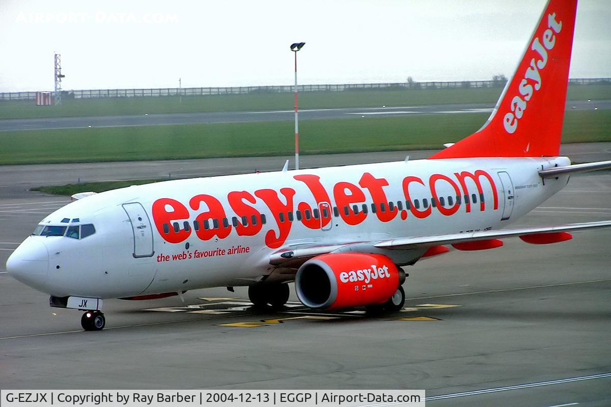 G-EZJX, 2003 Boeing 737-73V C/N 32419, Boeing 737-73V [32419] (EasyJet) Liverpool-Speke~G 13/12/2004