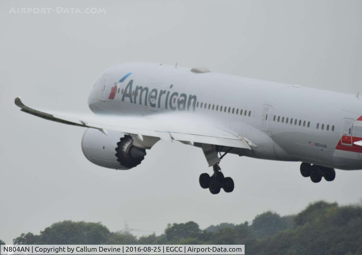 N804AN, 2015 Boeing 787-8 Dreamliner C/N 40622, N804AN at MAN on August 25th