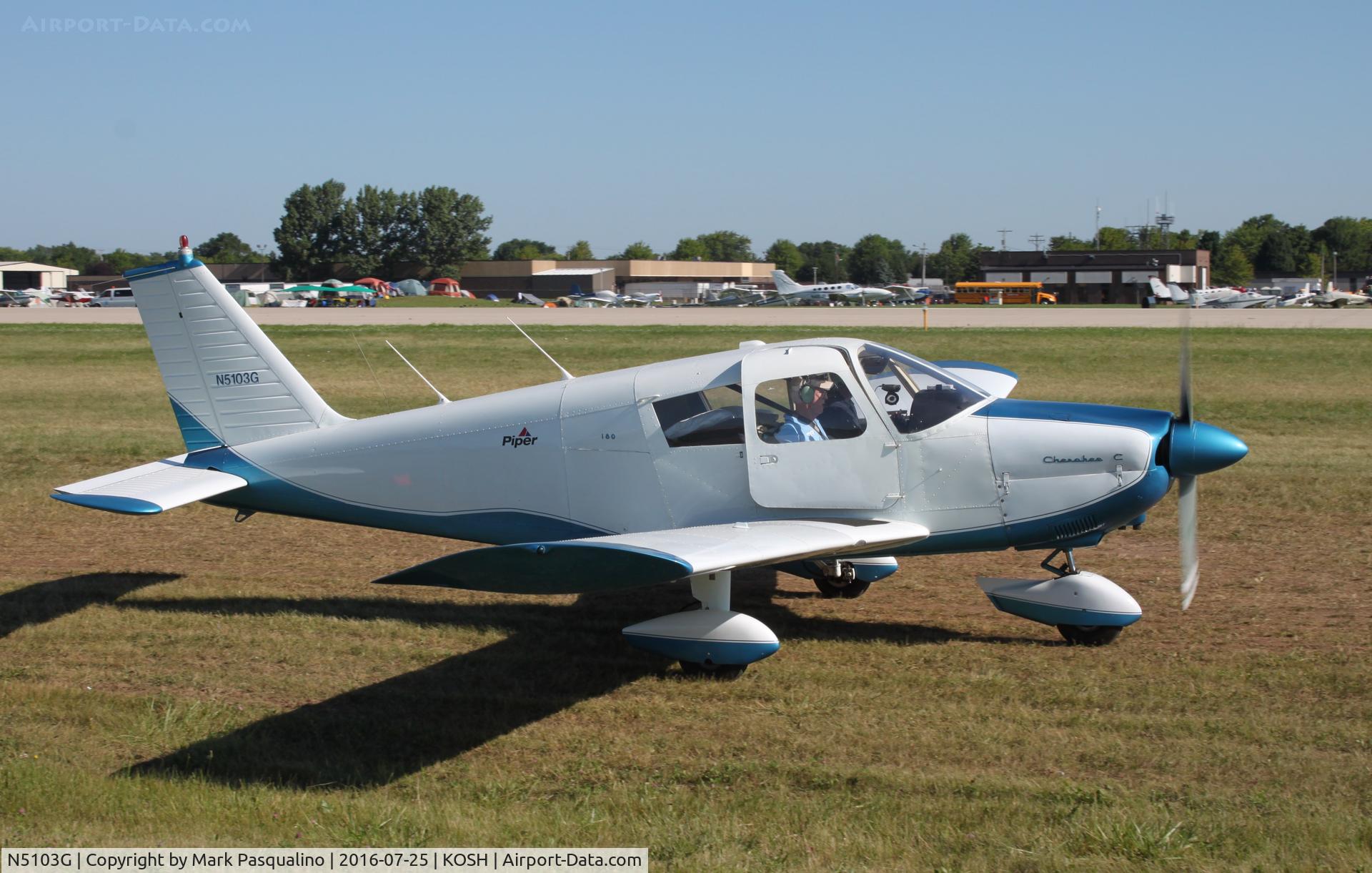 N5103G, 1967 Piper PA-28-180 Cherokee C/N 28-4004, Piper PA-28-180
