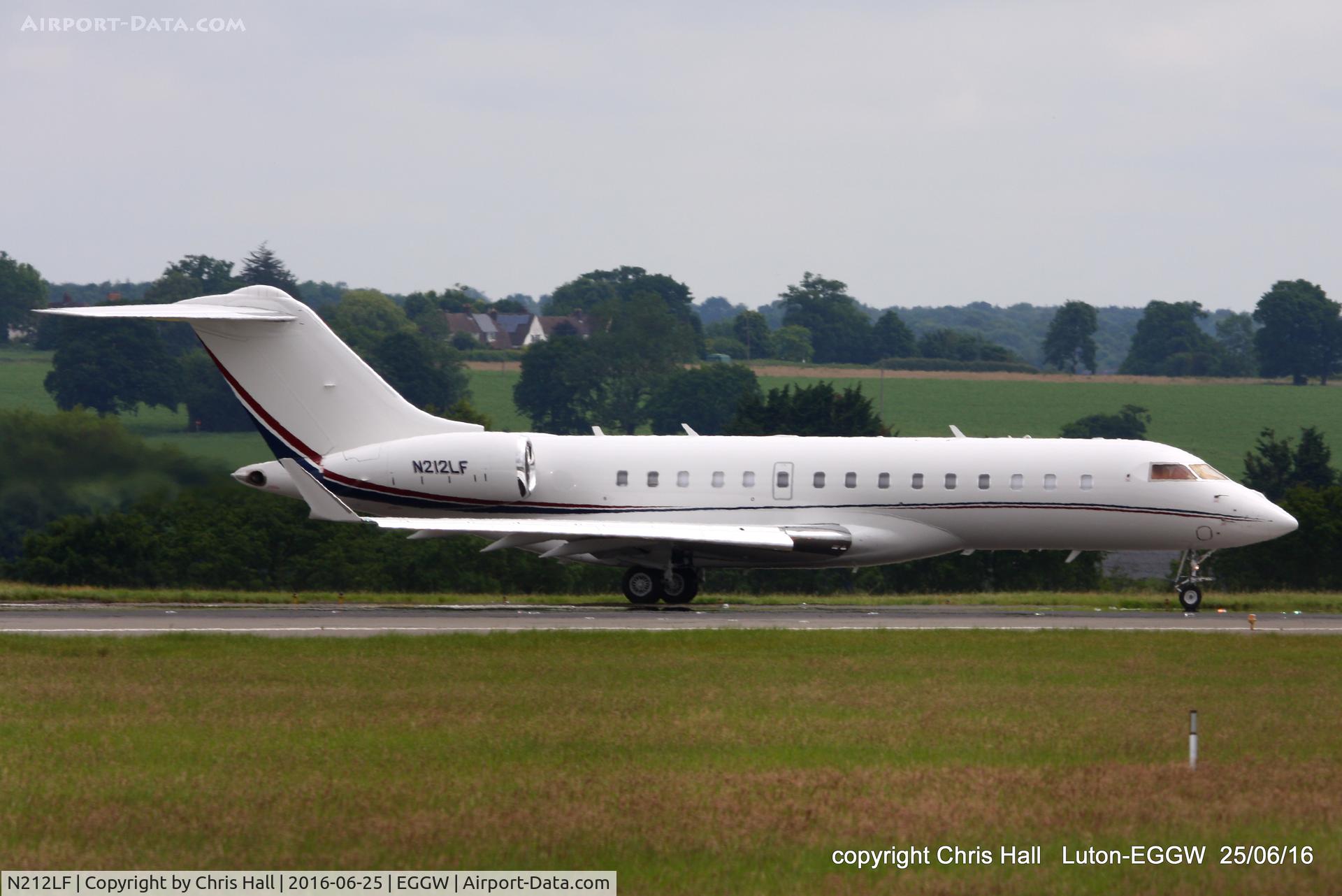 N212LF, 2014 Bombardier BD-700-1A10 Global 6000 C/N 9607, RL Capital Aviation