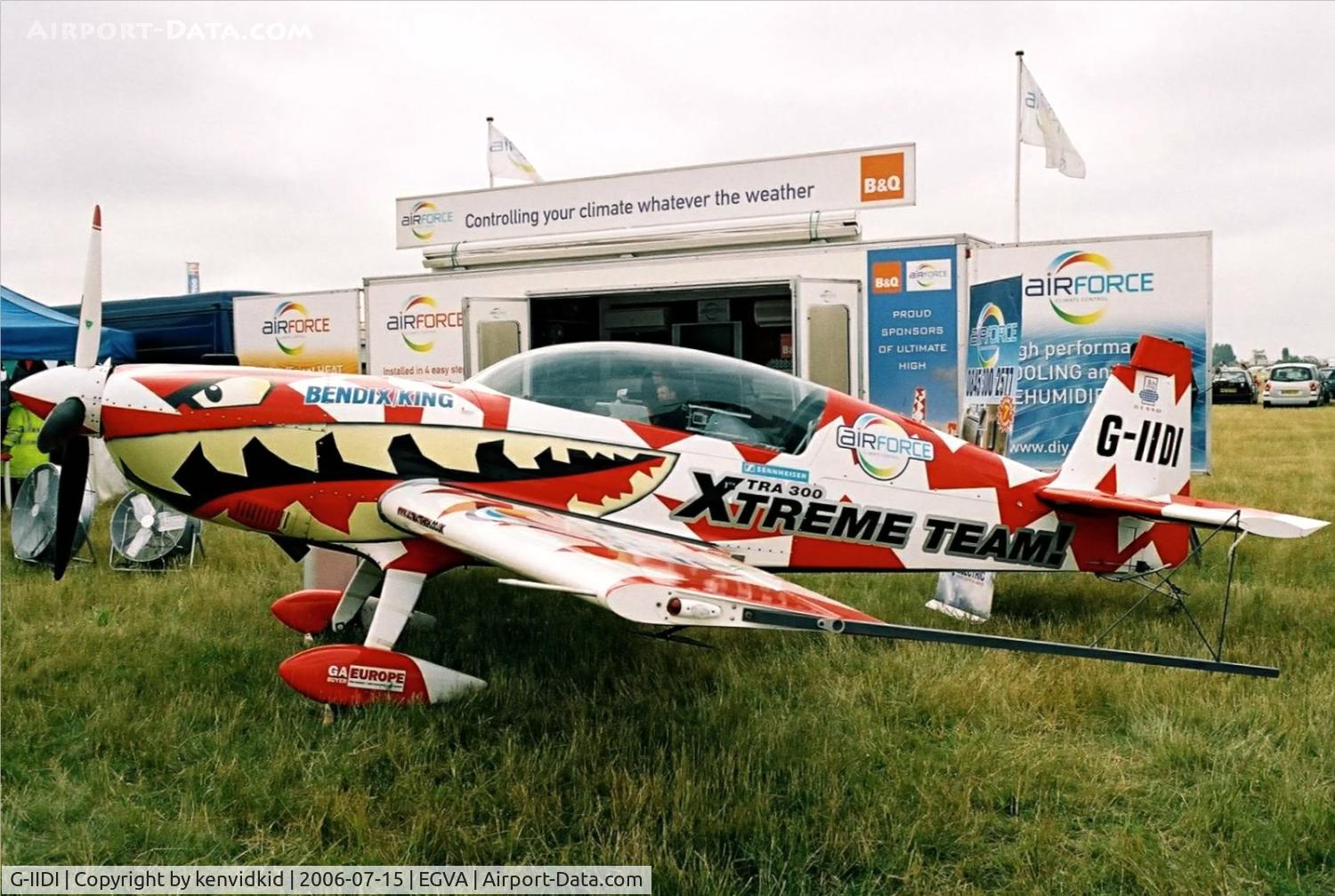 G-IIDI, 1997 Extra EA-300L C/N 047, Power Aerobatics on static display at RIAT.