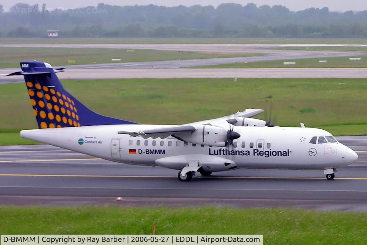 D-BMMM, 1997 ATR 42-500 C/N 546, Aerospatiale ATR-42-512 [546] (Lufthansa Regional) Dusseldorf~D 27/05/2006