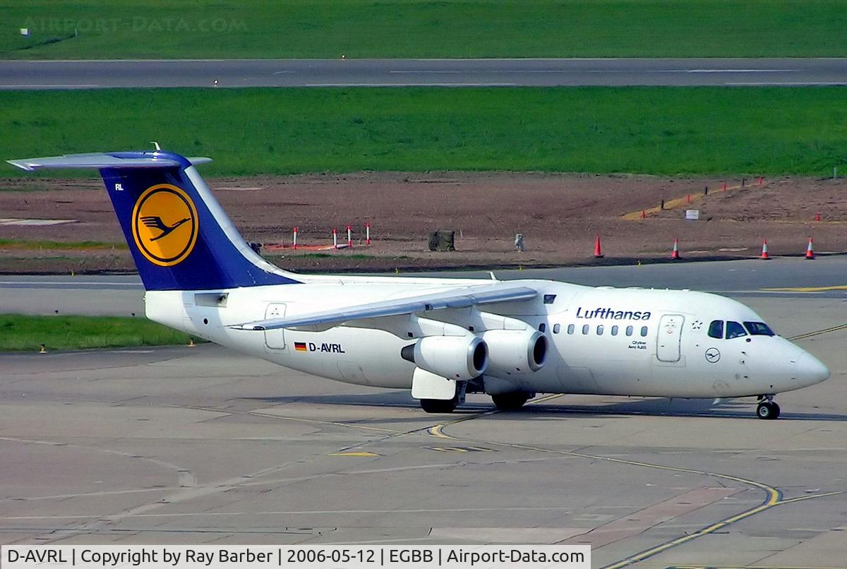 D-AVRL, 1996 British Aerospace Avro 146-RJ85 C/N E.2285, British Aerospace BAe 146-RJ85 [E2285] (Lufthansa Regional) Birmingham Int'l~G 12/05/2006