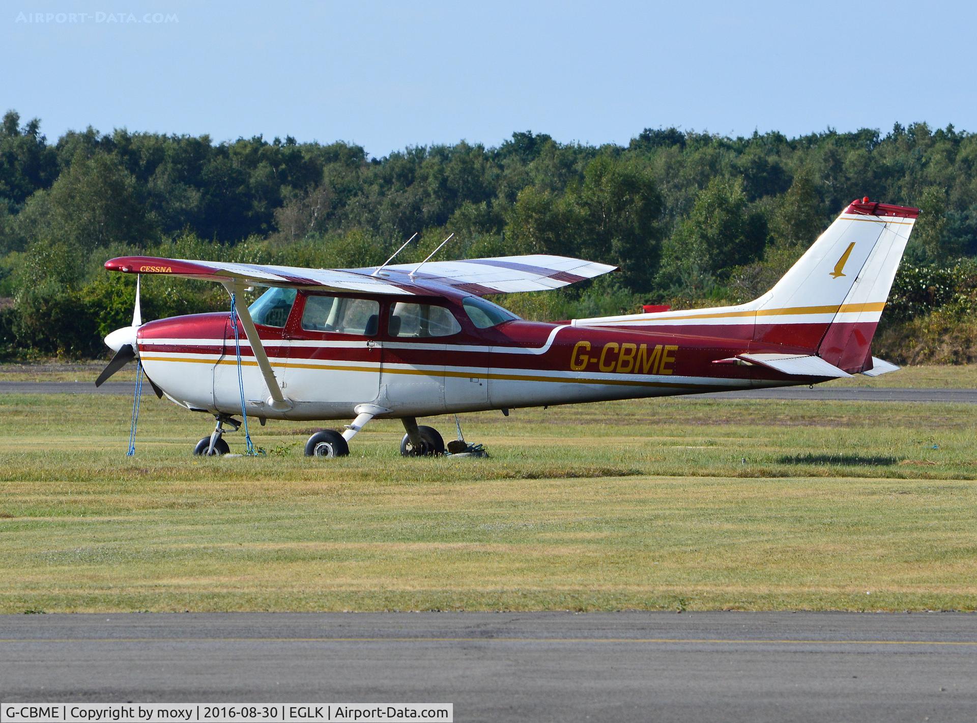 G-CBME, 1973 Reims F172M Skyhawk Skyhawk C/N 1060, Reims Cessna F172M at Blackbushe. Ex TF-FTV