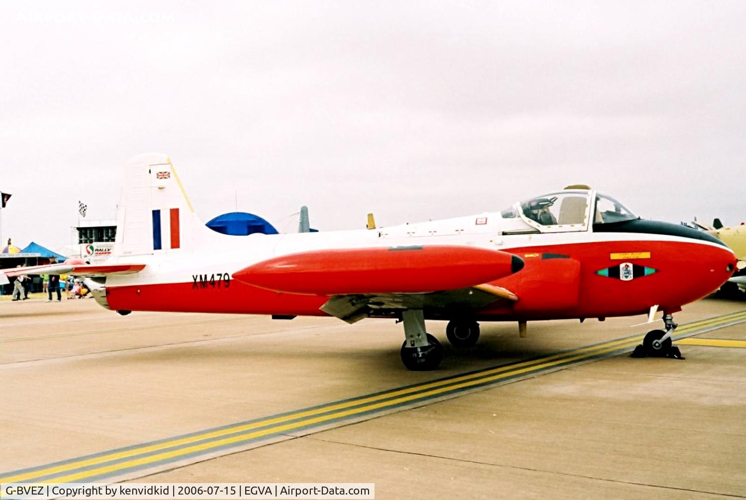 G-BVEZ, 1960 Hunting P-84 Jet Provost T.3A C/N PAC/W/9287, G-BVEZ painted as XM479 on static display at RIAT.