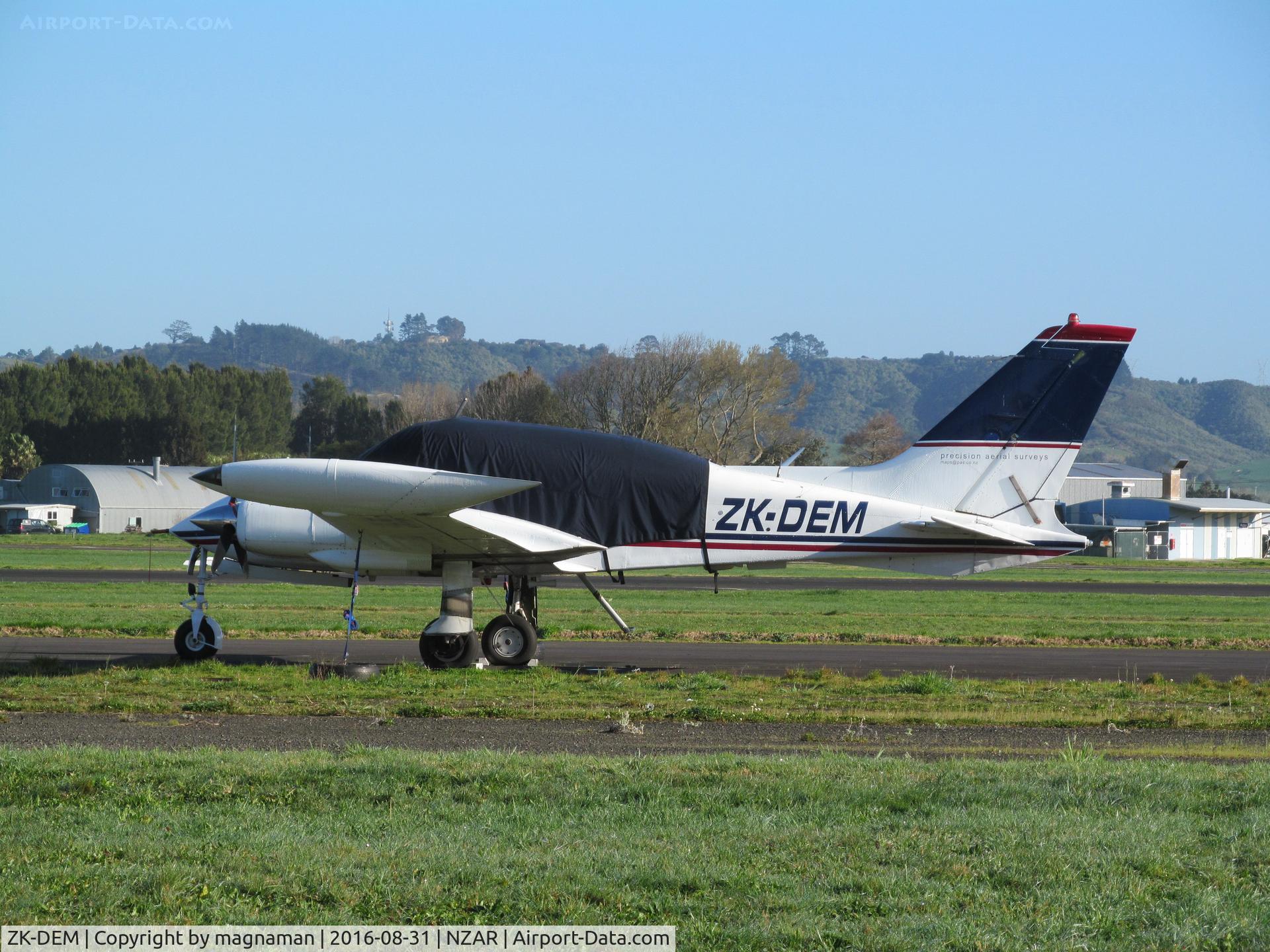 ZK-DEM, 1973 Cessna 310Q C/N 310Q0765, Still hanging around at Ardmore waiting for next contract