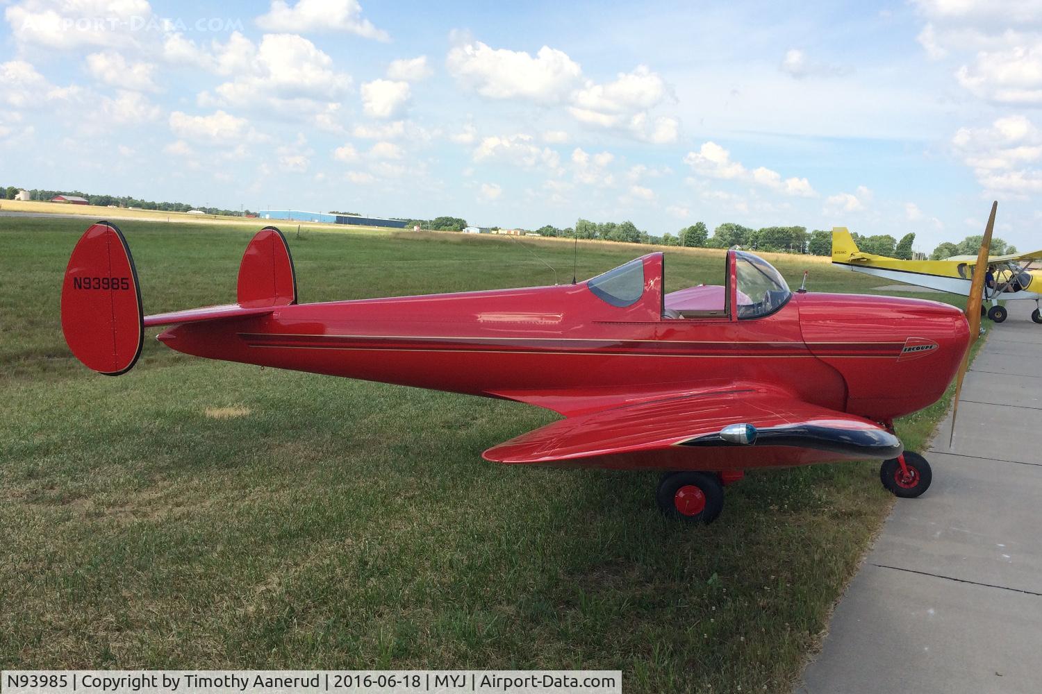 N93985, 1946 Erco 415C Ercoupe C/N 1308, 1946 Ercoupe 415-C, c/n: 1308
