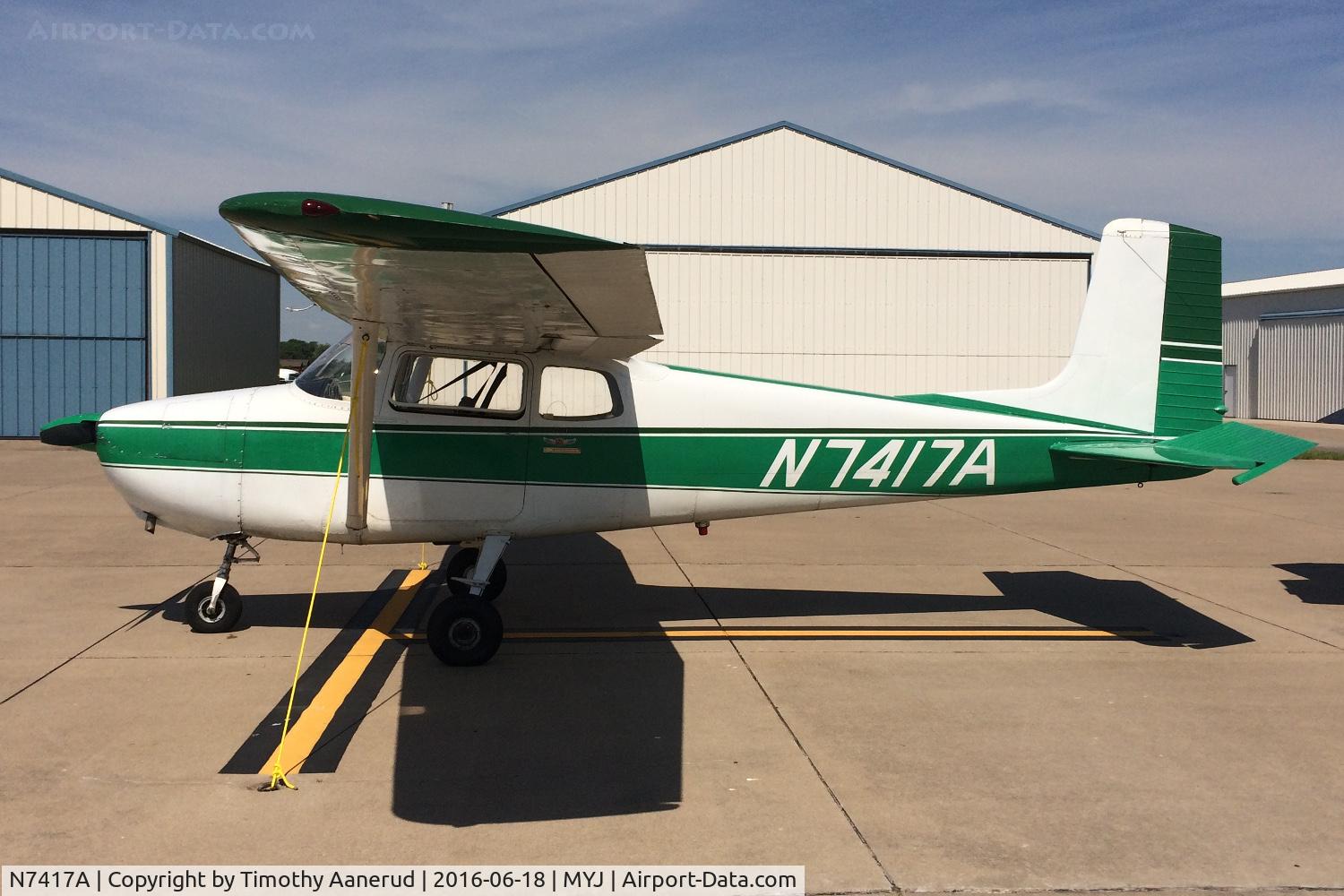 N7417A, 1956 Cessna 172 C/N 29517, 1956 Cessna 172, c/n: 29517