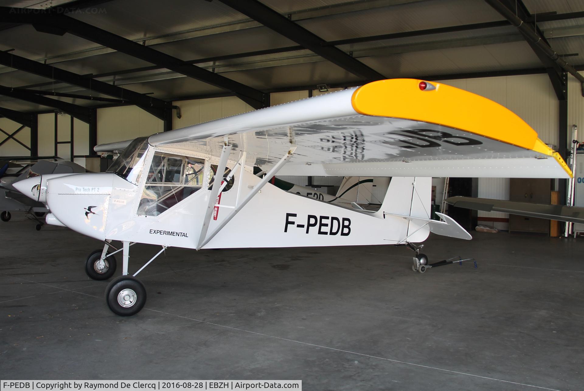 F-PEDB, Protech PT-2 Sassy C/N PT-1164, At Kiewit / Hasselt.