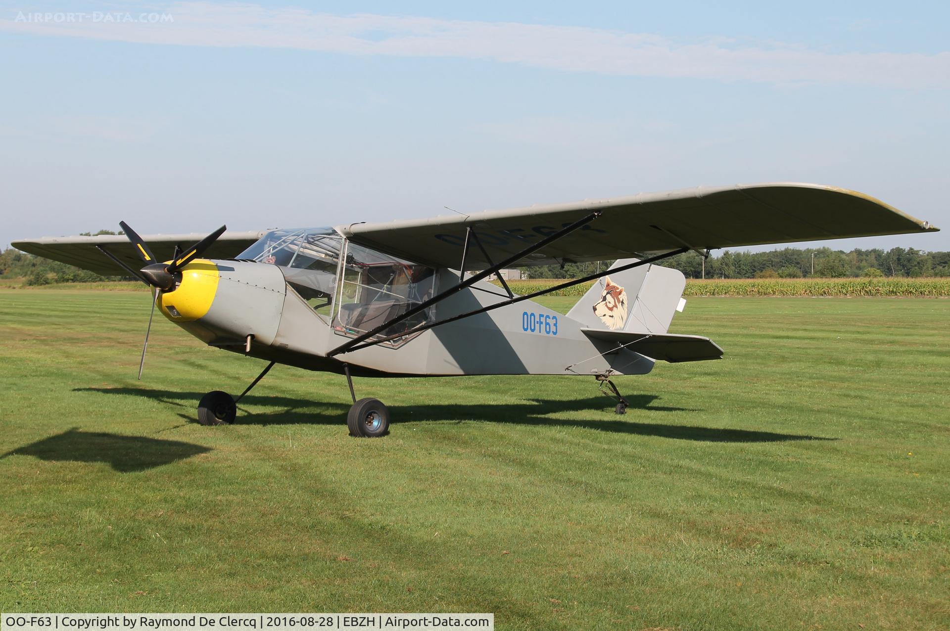 OO-F63, 1995 Rans S-6ES Coyote II C/N 0395772, Open days at Kiewit.