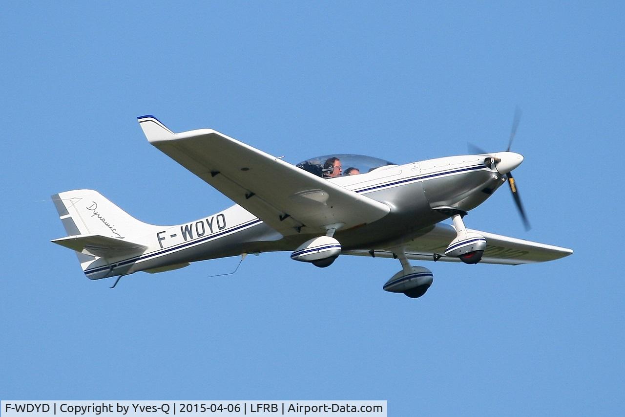 F-WDYD, 2000 Aerospool WT-9 Dynamic C/N DY377/2000, Aerospool WT-9 Dynamic, Take off rwy 07R, Brest-Bretagne airport (LFRB-BES)