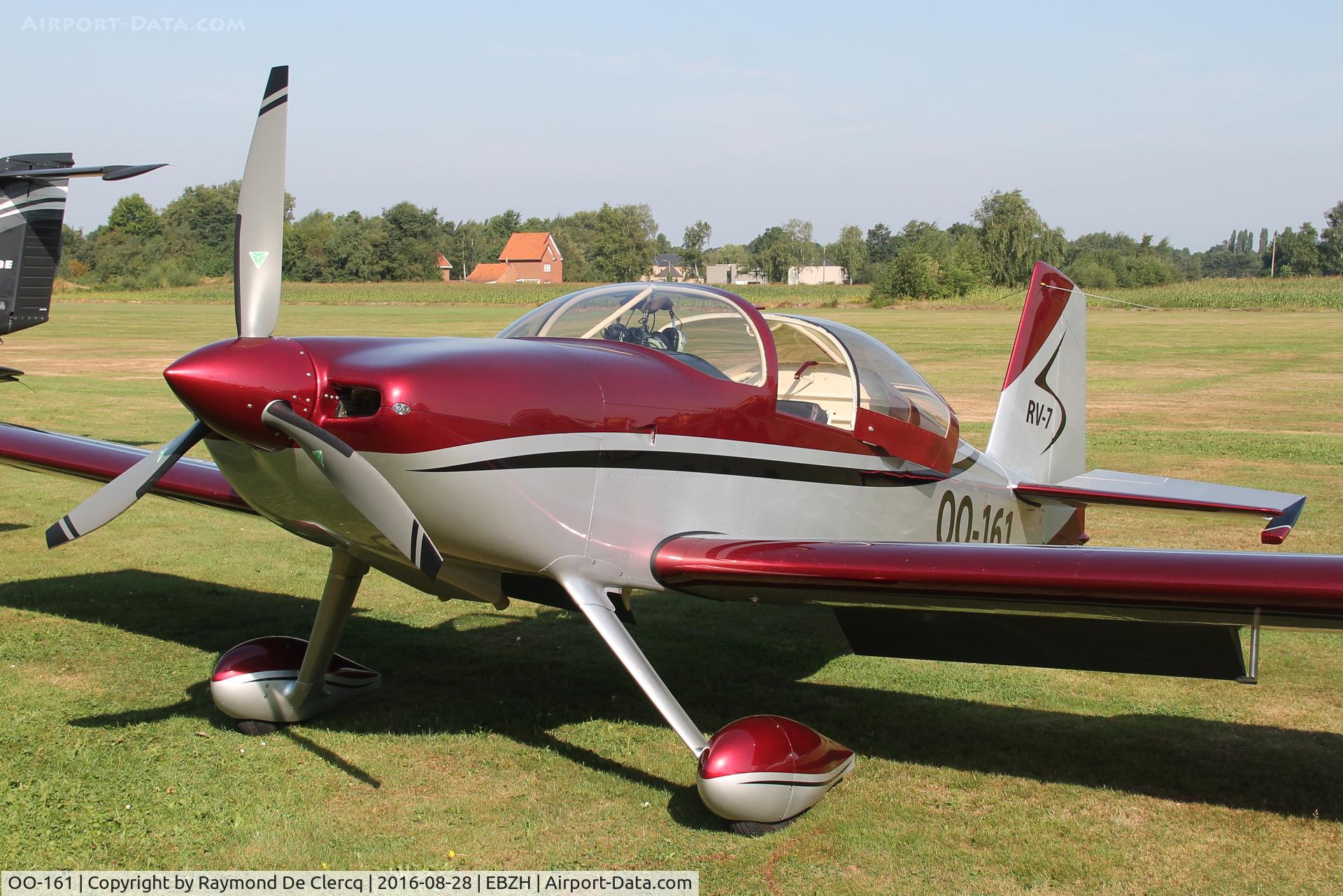 OO-161, 2014 Vans RV-7 C/N 73430, Open days at Kiewit.