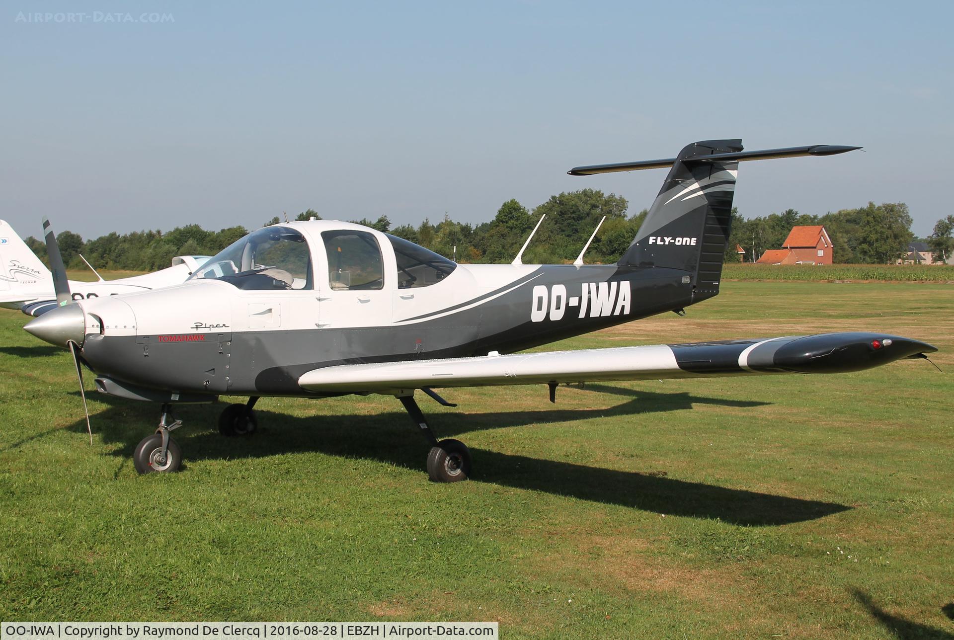 OO-IWA, 1978 Piper PA-38-112 Tomahawk Tomahawk C/N 38-78A0304, Aero Kiewit open days 2016.