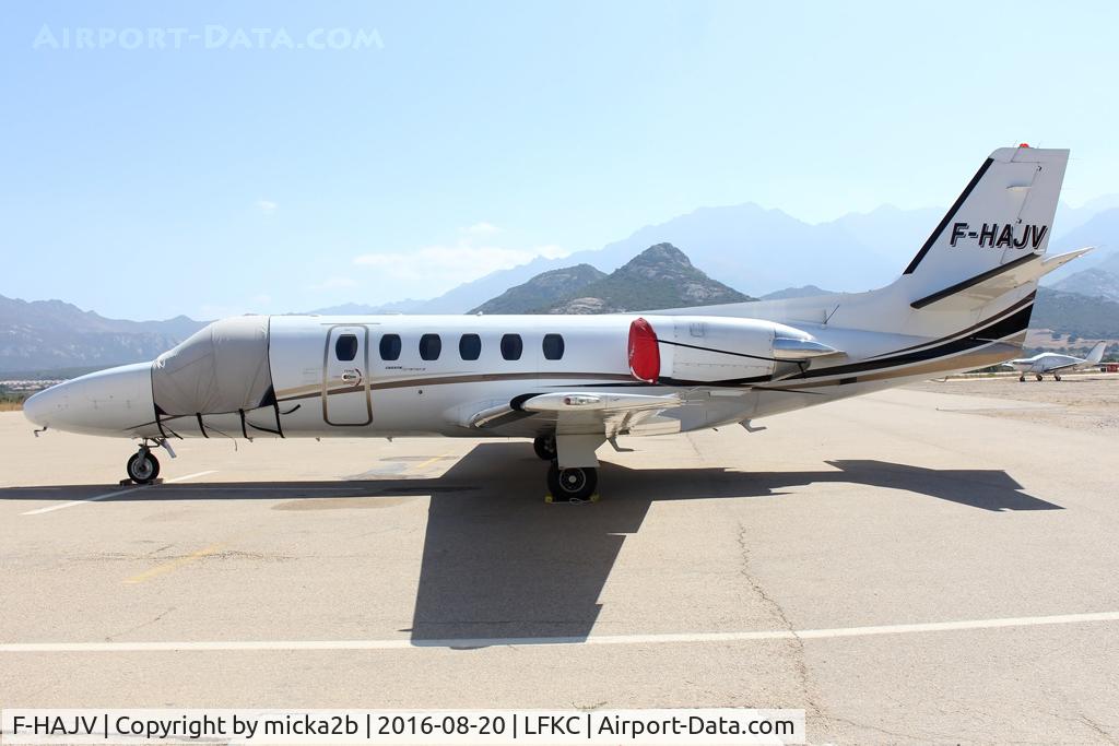 F-HAJV, 1989 Cessna 550 Citation II C/N 550-0622, Parked