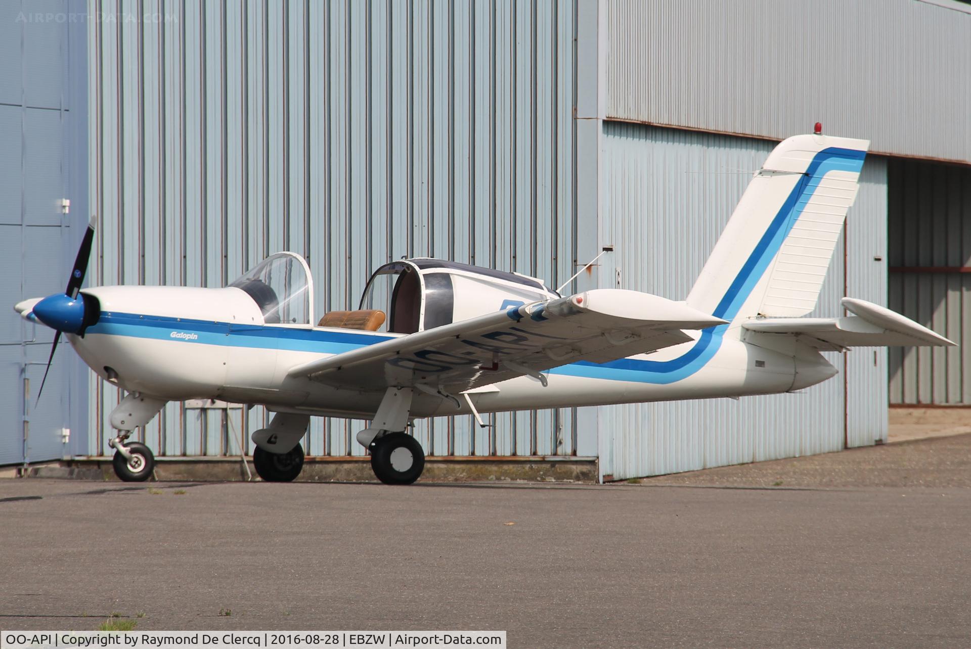 OO-API, 1979 Socata Rallye 110 ST C/N 3289 L, At Genk.