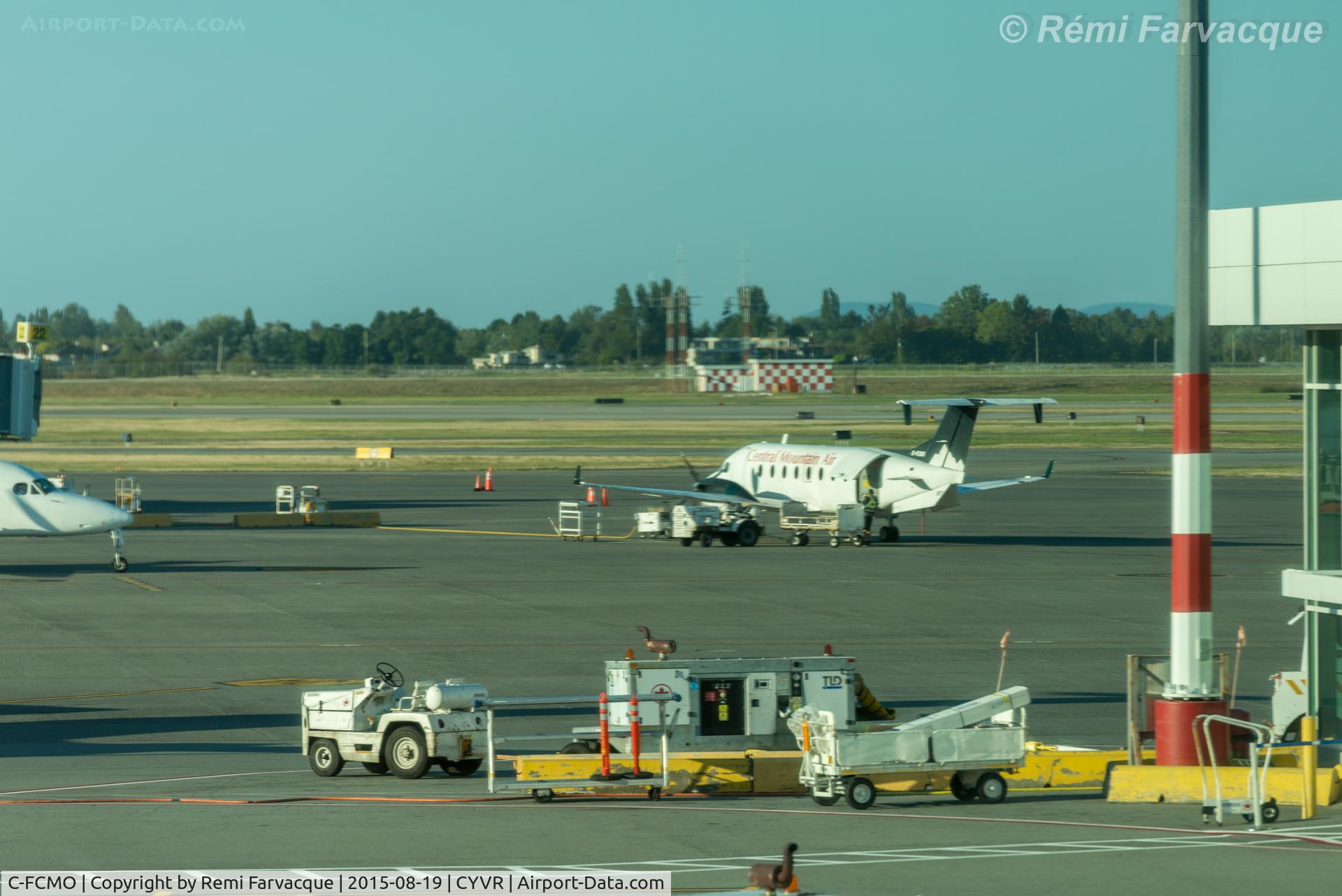 C-FCMO, 1997 Beech 1900D C/N UE-281, Parked for refueling at domestic terminal.
