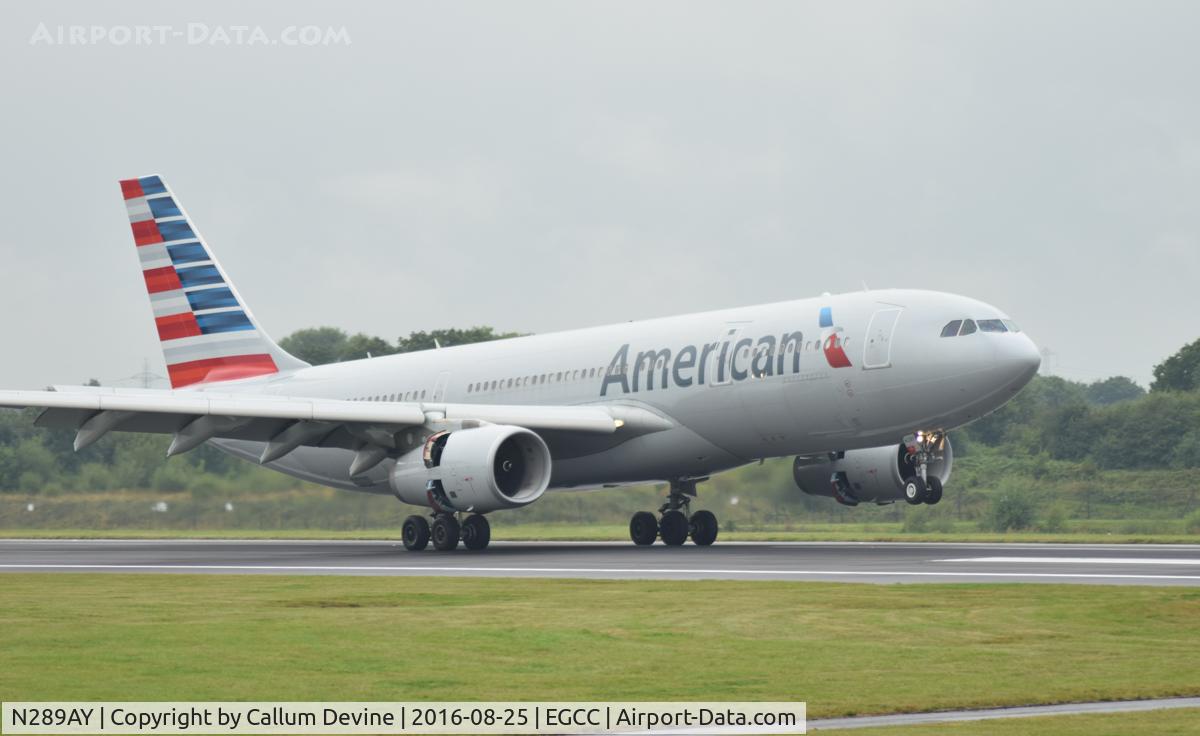 N289AY, 2013 Airbus A330-243 C/N 1455, Unknown regitration arriving at MAN