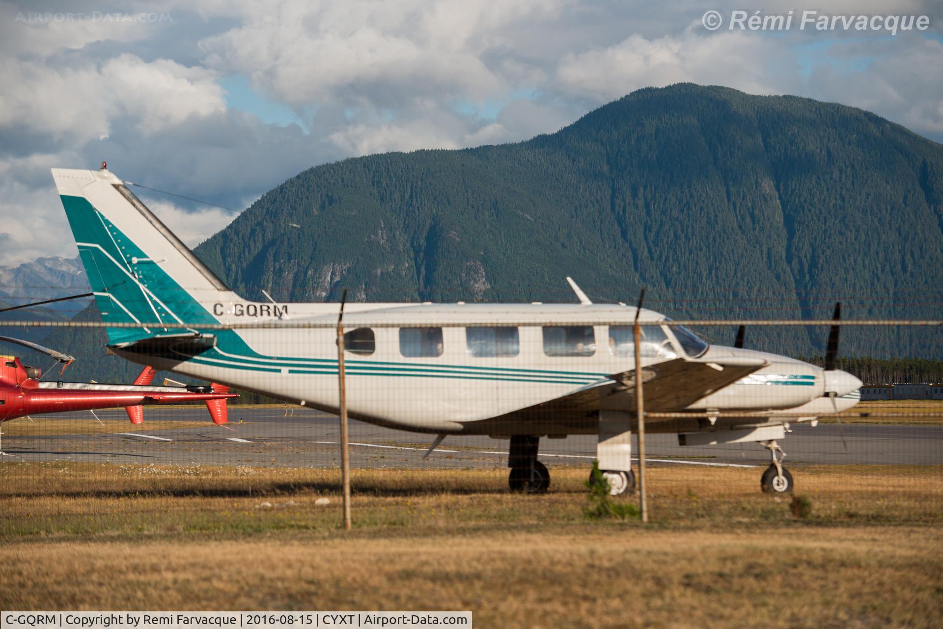 C-GQRM, 1968 Piper PA-31 Navajo C/N 31-158, Parked just north of main terminal building.