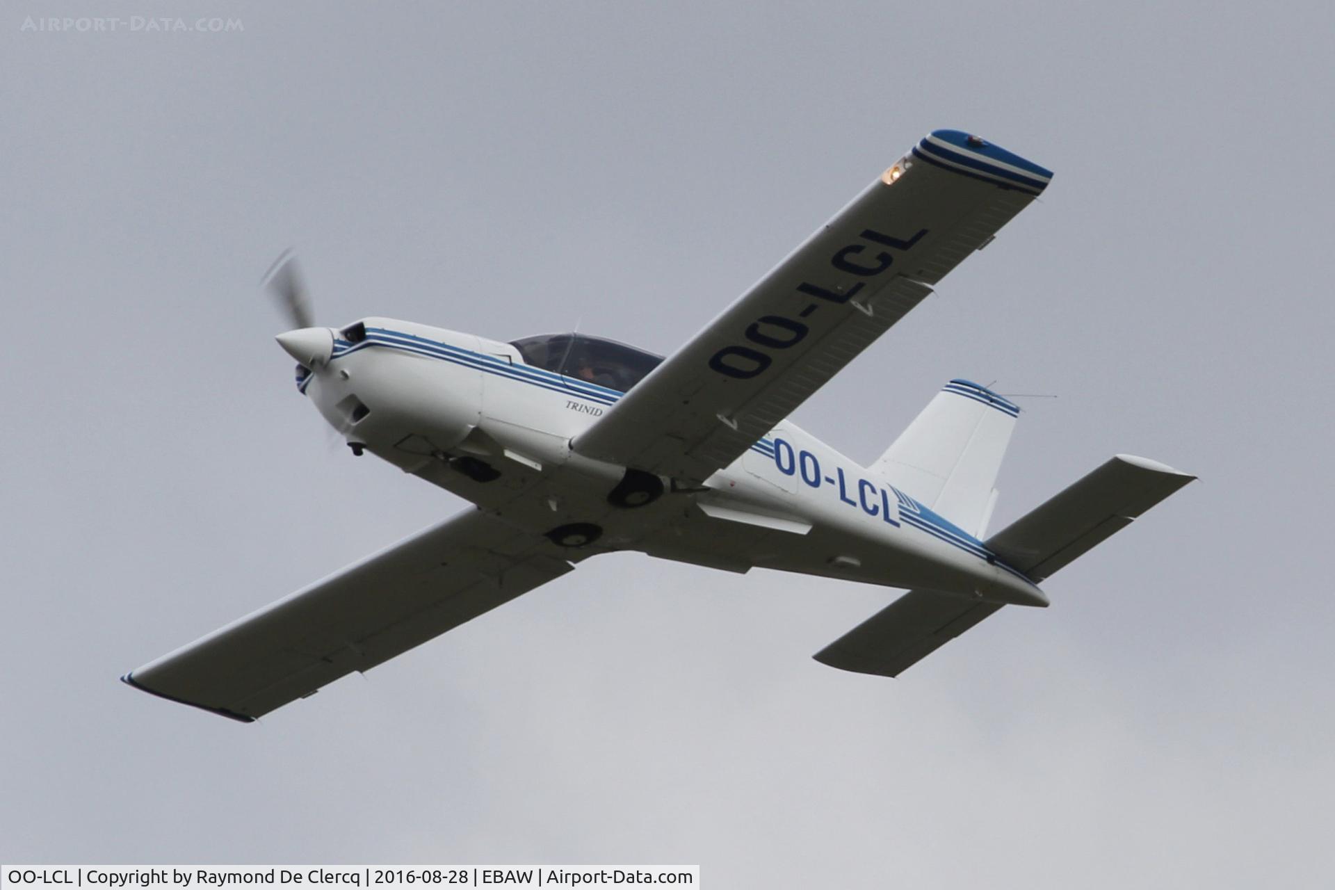 OO-LCL, 2002 Socata TB-20 C/N 2132, Take off from Antwerp Airport.