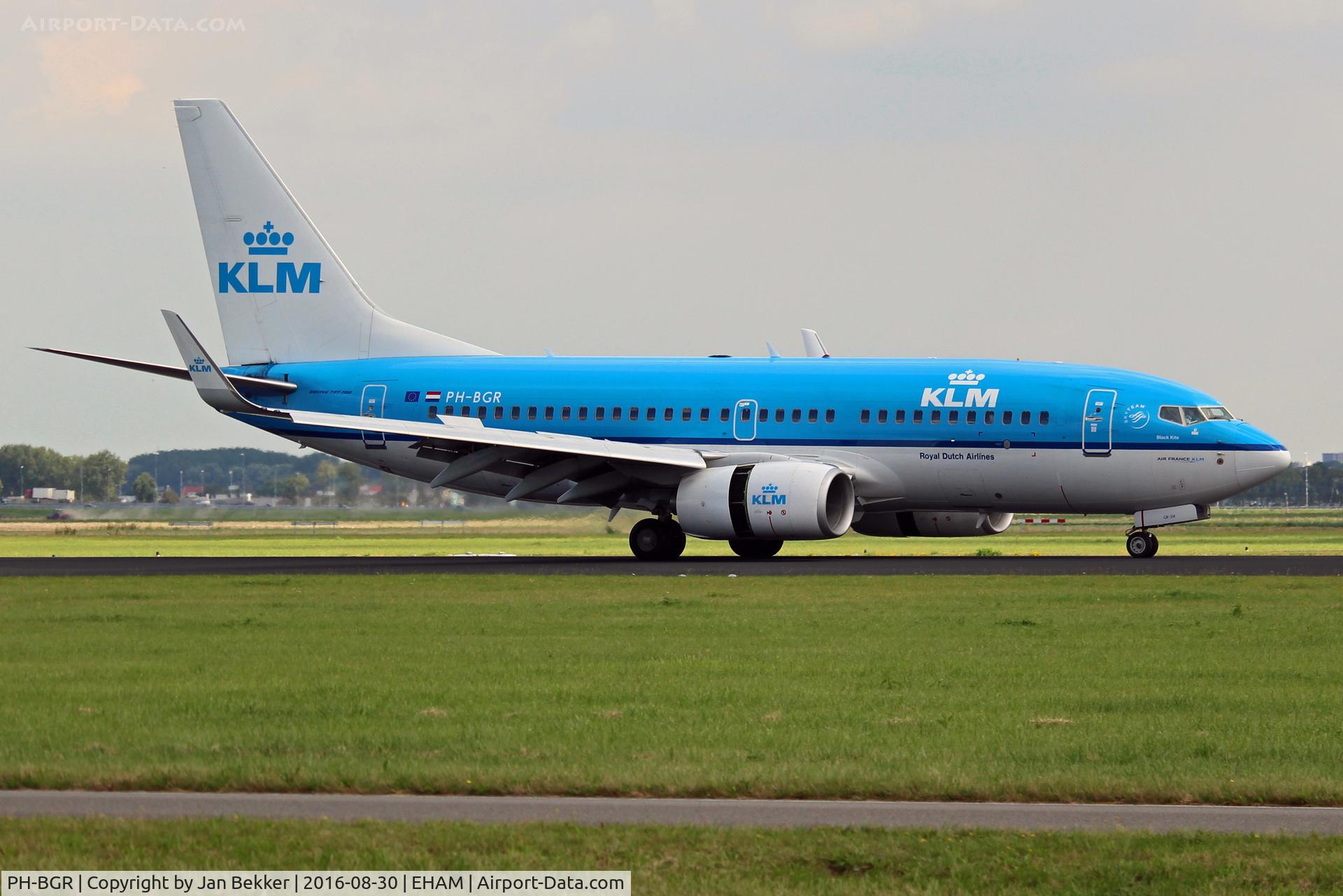 PH-BGR, 2011 Boeing 737-7K2 C/N 39446, Schiphol Amsterdam Polderbaan