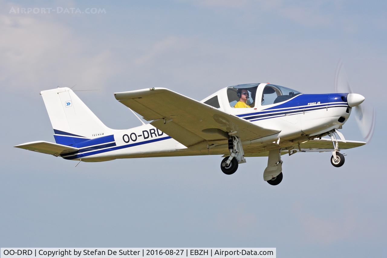 OO-DRD, 2007 Tecnam P-2002JR Sierra C/N 076, Opendoor 2016.