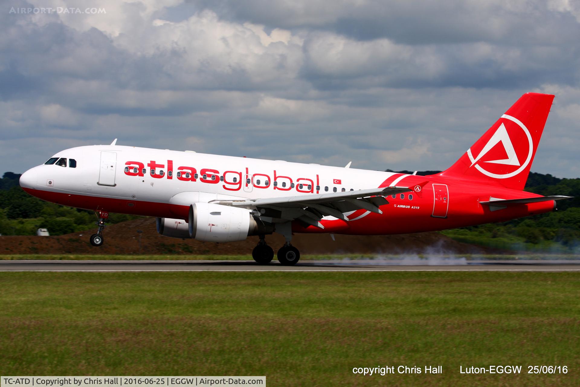 TC-ATD, 1999 Airbus A319-112 C/N 1124, AtlasGlobal