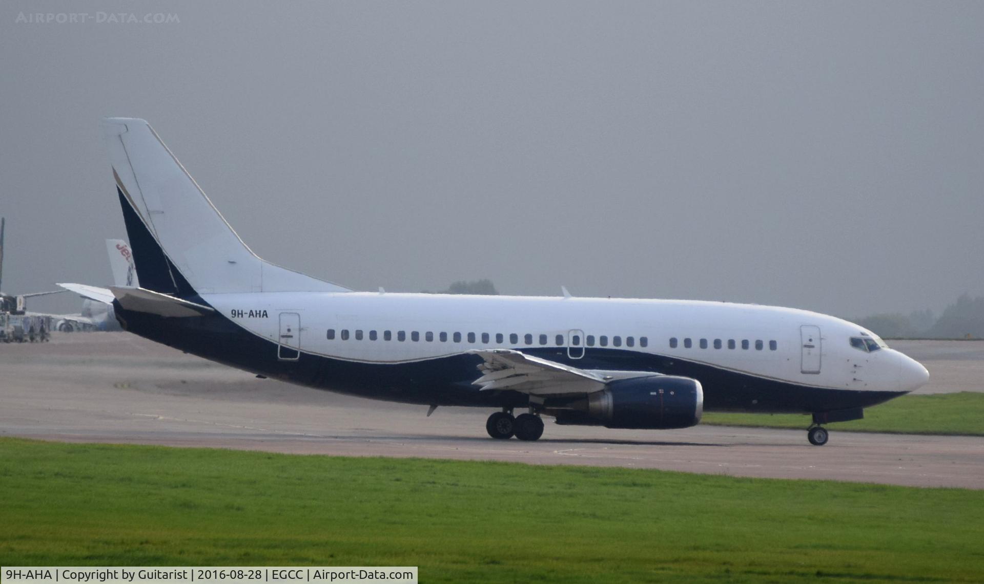 9H-AHA, 1991 Boeing 737-505 C/N 24647, At Manchester