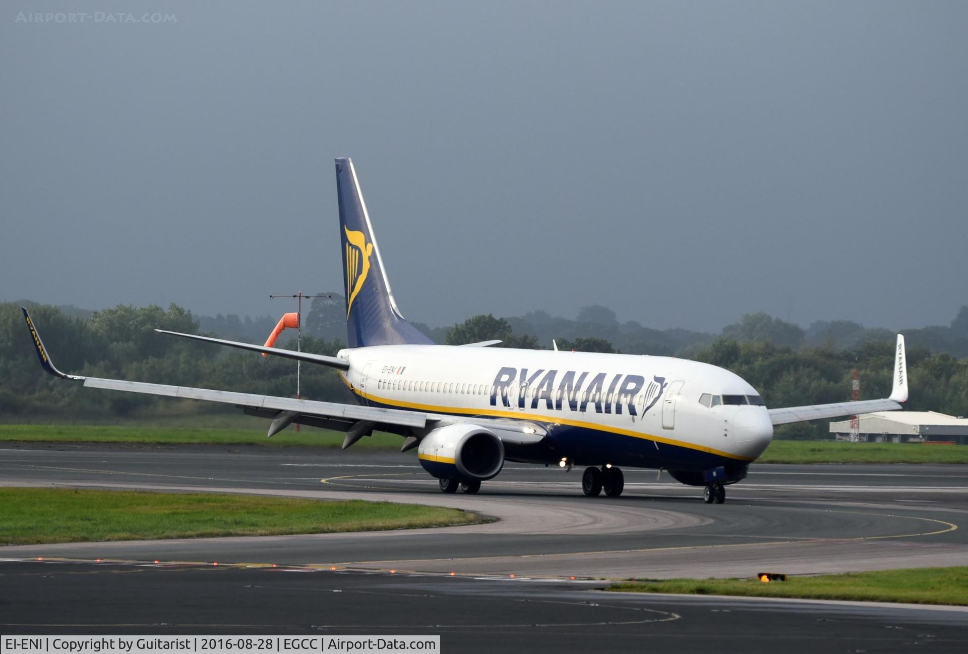 EI-ENI, 2010 Boeing 737-8AS C/N 40300, At Manchester