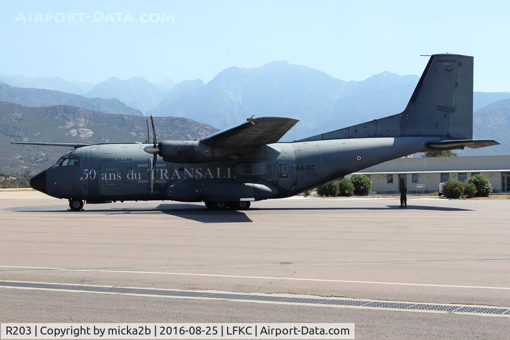R203, Transall C-160R C/N 203, Parked