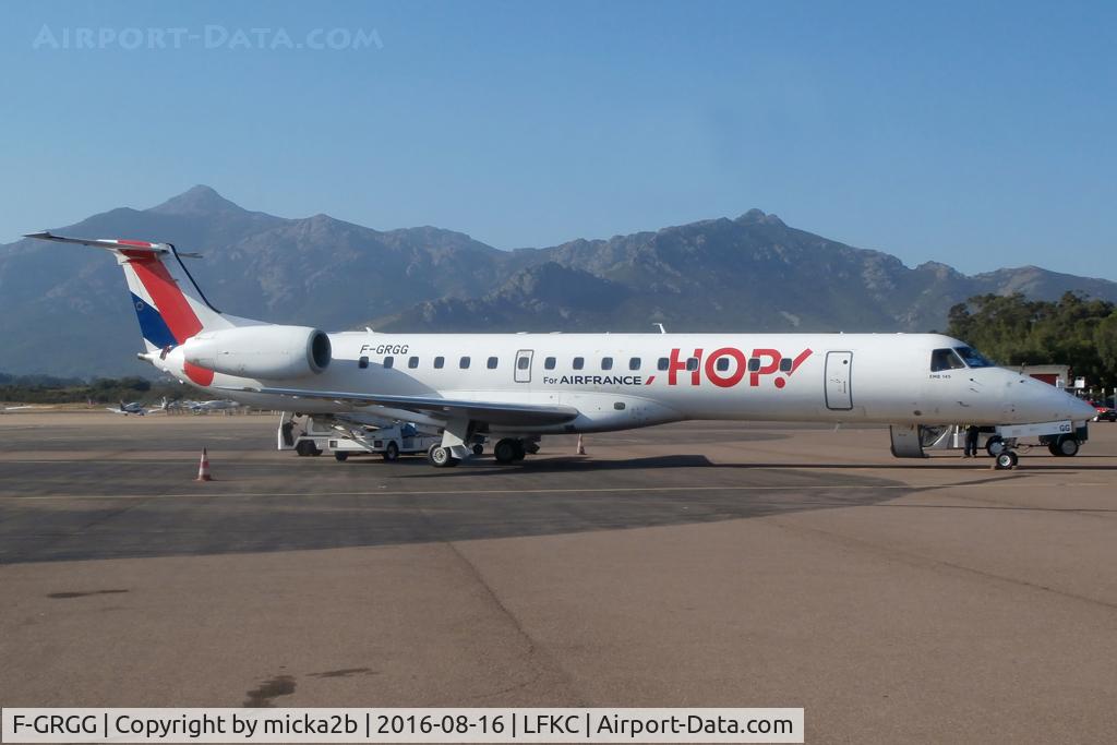 F-GRGG, 1999 Embraer ERJ-145EP (EMB-145EP) C/N 145118, Parked