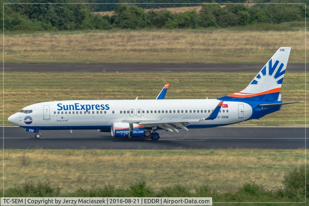 TC-SEM, 2015 Boeing 737-8HC C/N 61173, Boeing 737-8HC