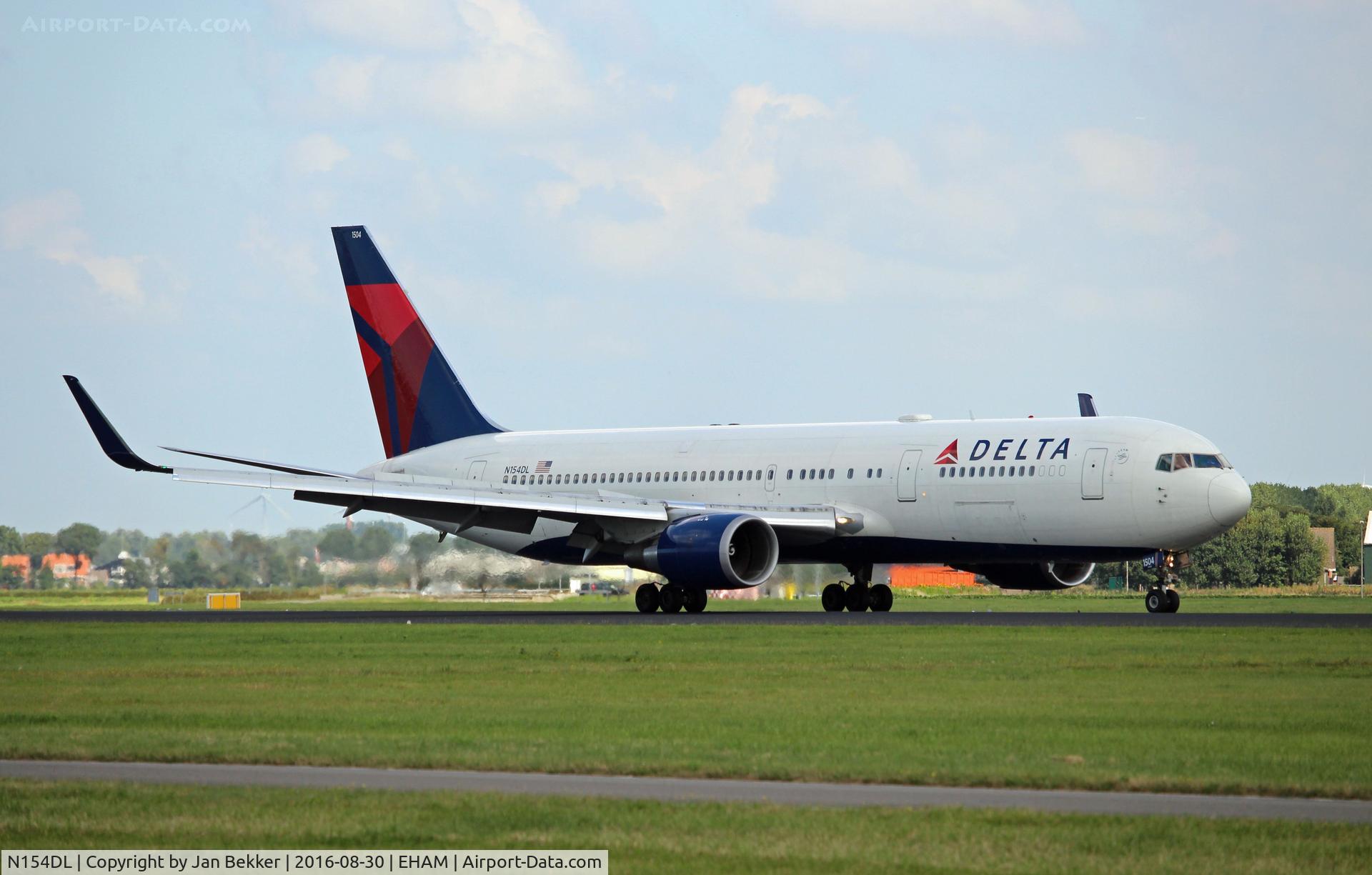 N154DL, 1991 Boeing 767-3P6 C/N 25241, Schiphol, Amsterdam