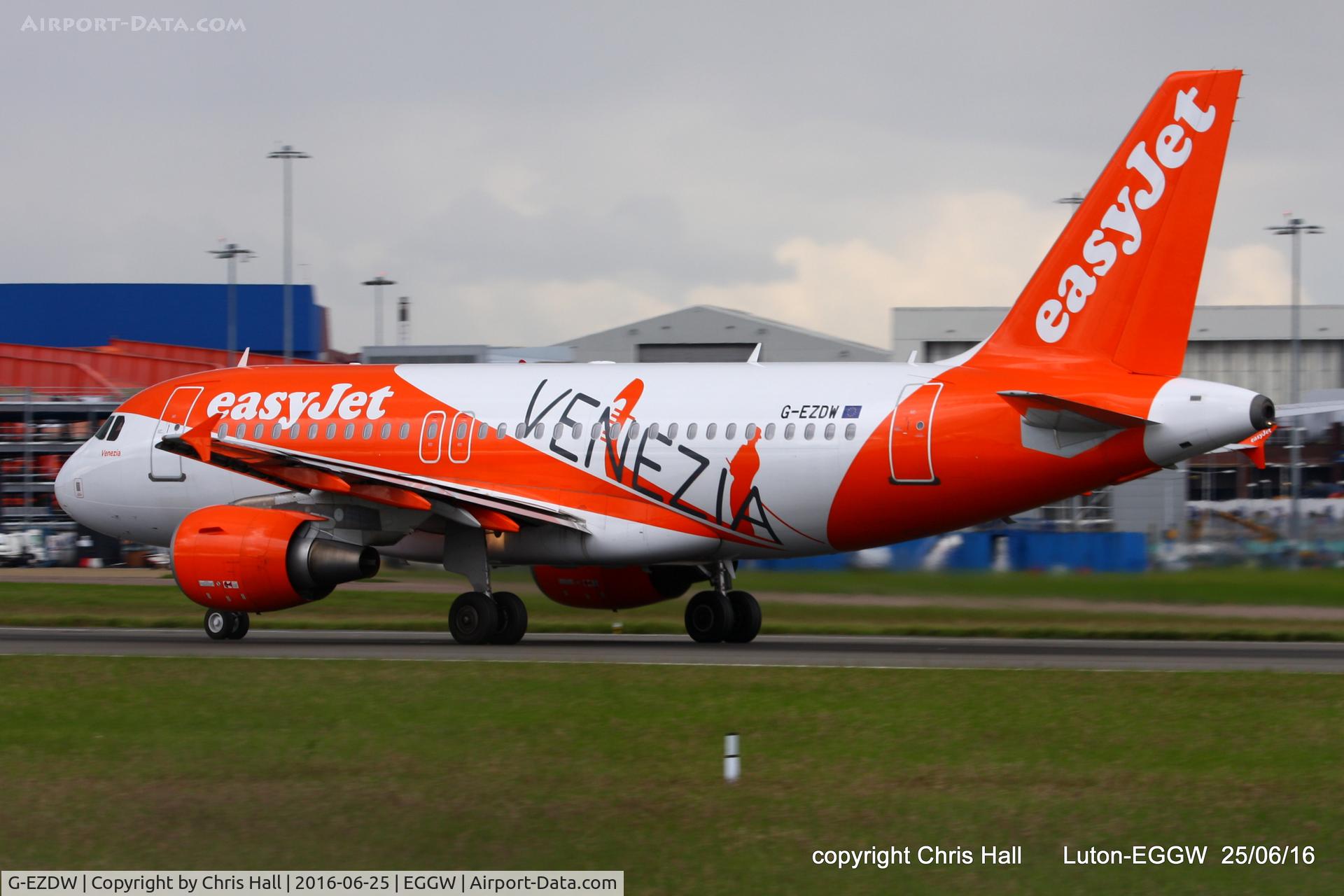 G-EZDW, 2008 Airbus A319-111 C/N 3746, easyJet