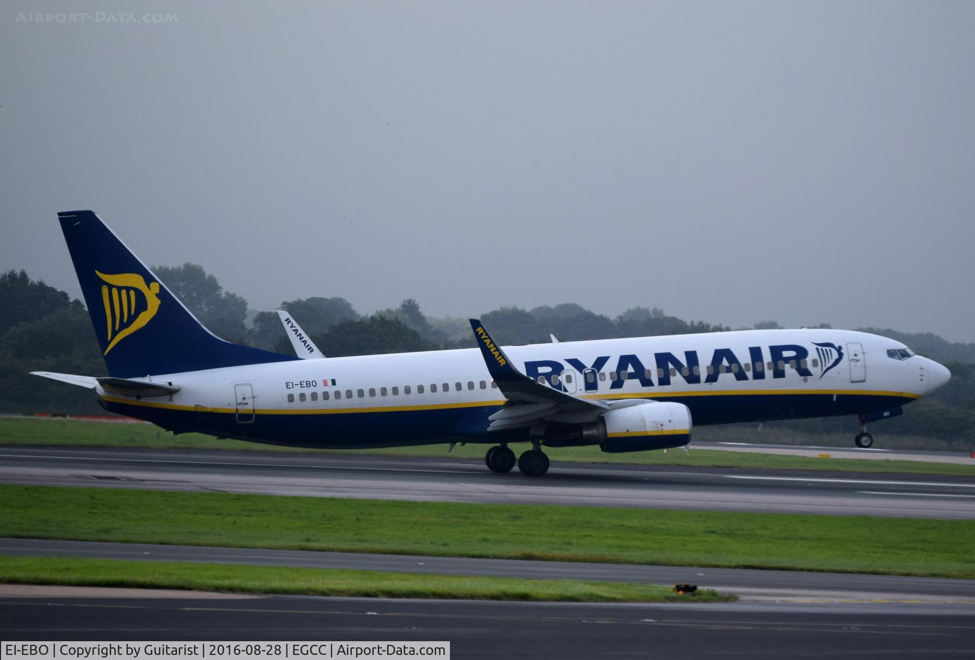 EI-EBO, 2009 Boeing 737-8AS C/N 35004, At Manchester